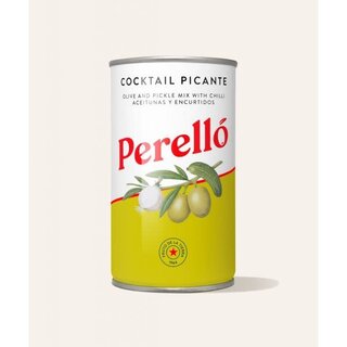 Cocktail Mix with Manzanilla  Olives  - Perello - 150g