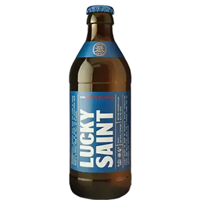 Lucky Saint - Unfiltered - AF Lager - 0.5% - 330ml