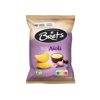 Brets Aioli Crisps - Brets Crisps - 125g