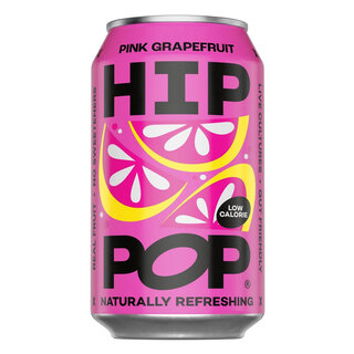HIP POP Apple Cider Vinegar Soda - Pink Grapefruit  - Hip Pop - 330ml