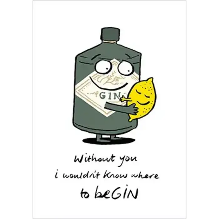 Cardinky BeGin Without You - Greetings Cards - Cardinky