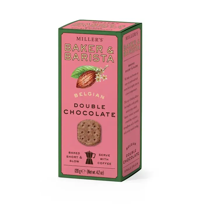 Miller's Belgian Double Chocolate -  Baker & Barista - Miller's - 120g