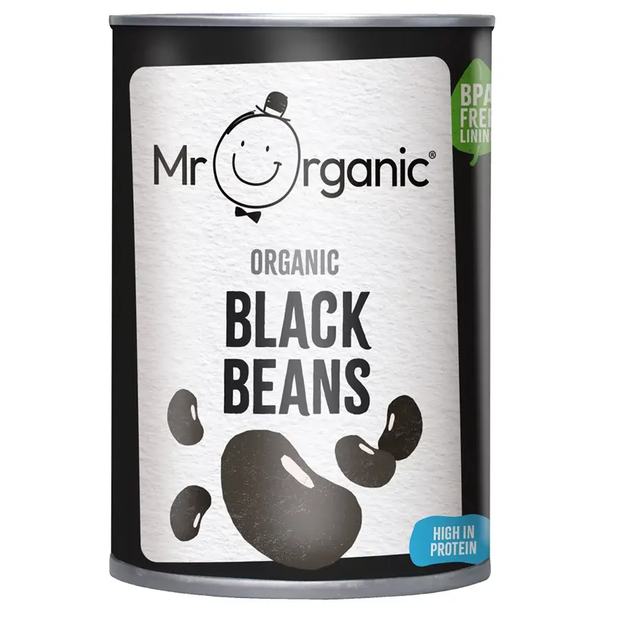 Mr Organic Black Beans - Mr Organic - 400g