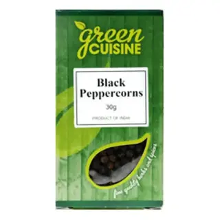 Green Cuisine Black Peppercorns - Green Cuisine - 30g