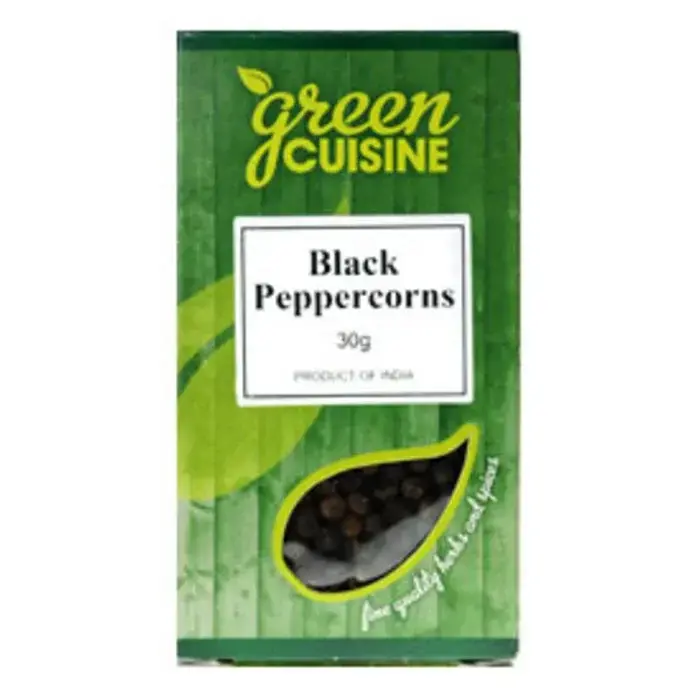 Green Cuisine Black Peppercorns - Green Cuisine - 30g
