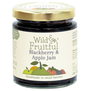 Wild & Fruitful Blackberry & Apple Jam - Wild & Fruitful - 227g