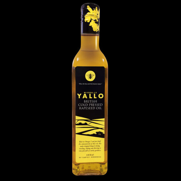 Wignalls Yallo British Cold Pressed Rapeseed Oil - Wignalls Yallo - 500ml