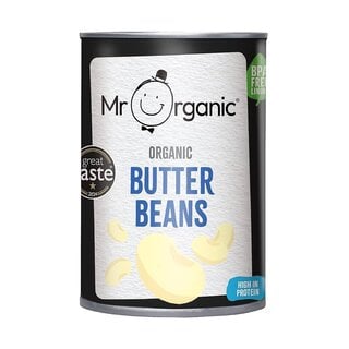 Mr Organic Butter Beans - Organic - Mr Organic - 400g