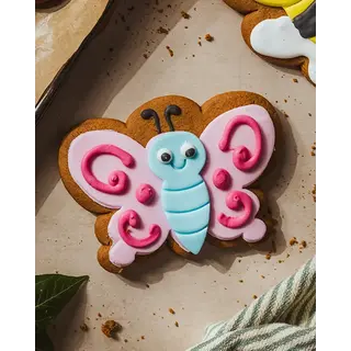 The Original Baker Butterfly Gingerbread Biscuit - The Original Baker - 65g