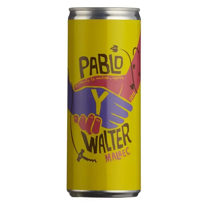 Pablo y Walter CAN -  Pablo y Walter - Malbec - 2021 - 25cl - 14%