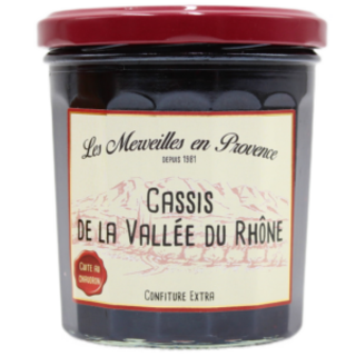 Cassis de la Vallee du Rhone  - Blackcurrant -  Les Merveilles en Provence - 370g