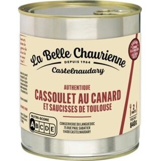 La Belle Chaurienne Cassoulet au Canard - La Belle Chaurienne - 840g