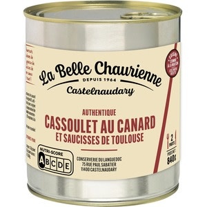 La Belle Chaurienne Cassoulet au Canard - La Belle Chaurienne - 840g