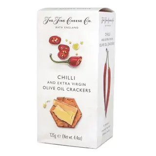 The Fine Cheese Co. Chilli and Extra Virgin Olive Oil Crackers  - The Fine Cheese Company - 125g