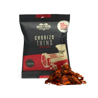 Made For Drinks Chorizo Thins - Made for Drinks - 30g