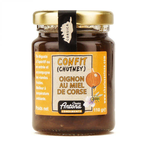Charles Antona Preserves Chutney Oignon Au Miel de Corse - 110g - Charles Antona