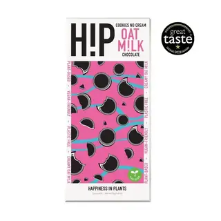 H!P Oat Milk Chocolate Cookies No Cream - Hip Oat Milk Chocolate Bar - 70g