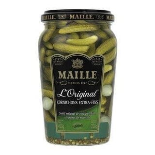Maille Cornichons Extra Fins / Extra Fine Pickles - Maille - 220g