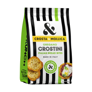 Crosta & Mollica Crostini Light & Crisp with Oregano - Crosta & Mollica - 150g