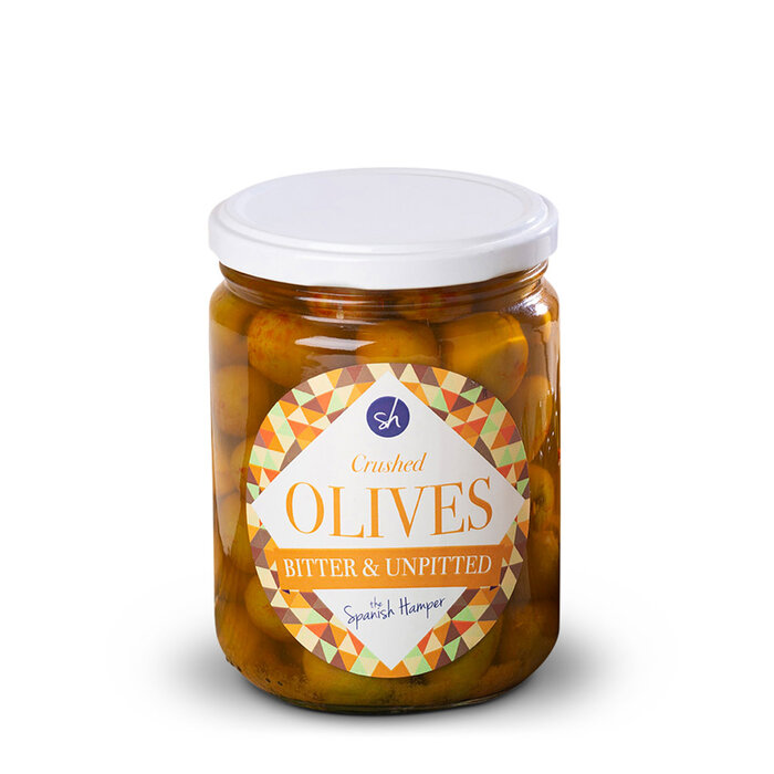 Crushed Bitter & Unpitted Olives - The Spanish Hamper - 665g