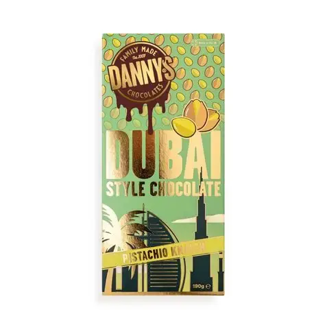 Danny's Dubai Style Chocolate The Original Pistachio Knafeh in SRP - Danny's - 190g