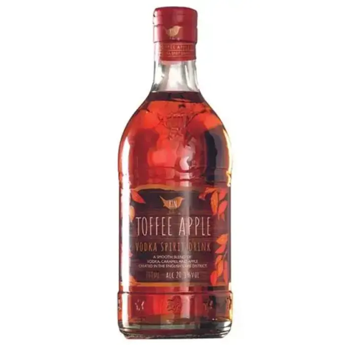 Kin Vodka Toffee Apple Vodka - Kin Toffee Vodka - 20.3% - 20cl