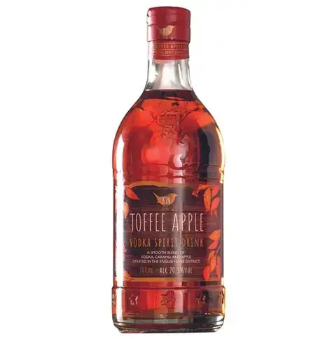Kin Vodka Toffee Apple Vodka - Kin Toffee Vodka - 20.3% - 20cl