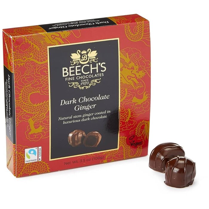 Dark Chocolate Gingers - Beech's - 90g