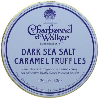 Charbonnel & Walker Dark Sea Salt  Caramel Truffles- Charbonnel et Walker - 120g