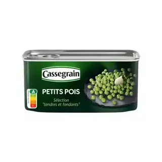 Cassegrain Extra Fine Peas - Petits Pois  - Cassegrain - 140g