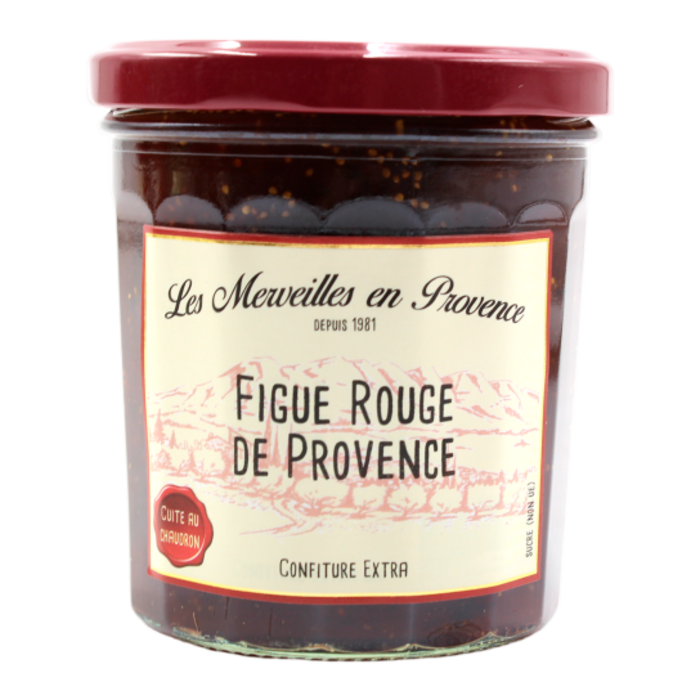 Figue Rouge de Provence - Red Fig Jam - Les Merveilles en Provence - 370g