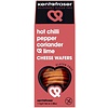 GF - Hot Chilli Pepper Coriander & Lime - Cheese Wafers - Kent & Fraser - 125g