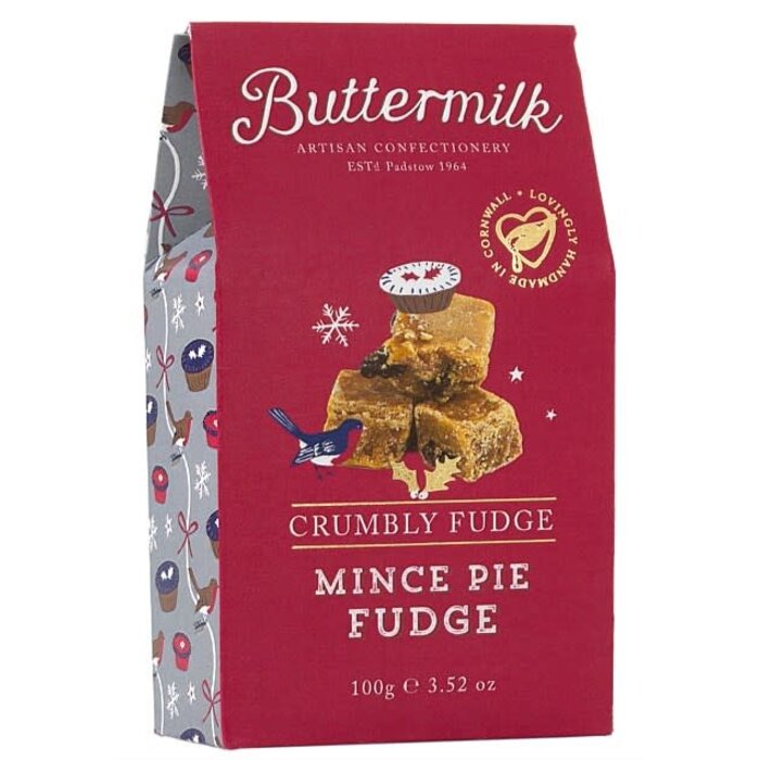 Buttermilk Confectionary GF Mince Pie Fudge - Buttermilk - 100g