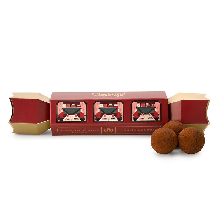 Charbonnel & Walker Xmas Milk Truffles in Cracker - Charbonnel & Walker - 34g