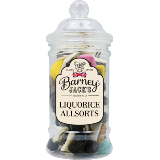 Barney Jack's Liquorice Allsorts Gift Jar - Barney Jack's - 300g
