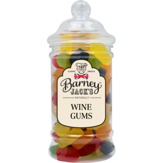 Barney Jack's Wine Gums Gift Jar - Barney Jack's - 300g