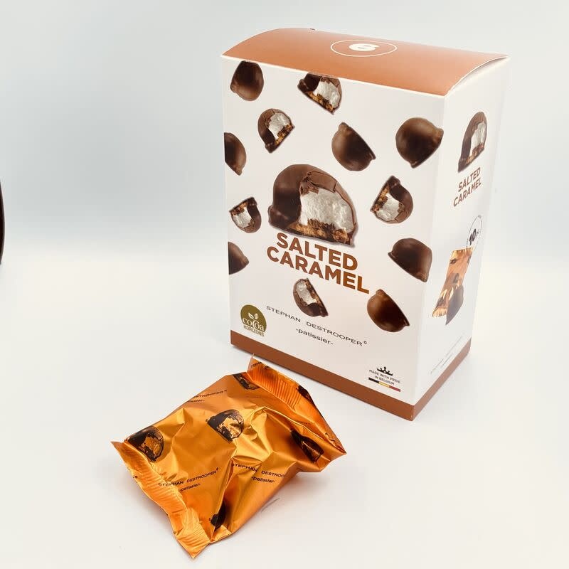 Stephan Destrooper Salted Caramel 10 Piece Mello Cakes - Stephan Destrooper - 220g