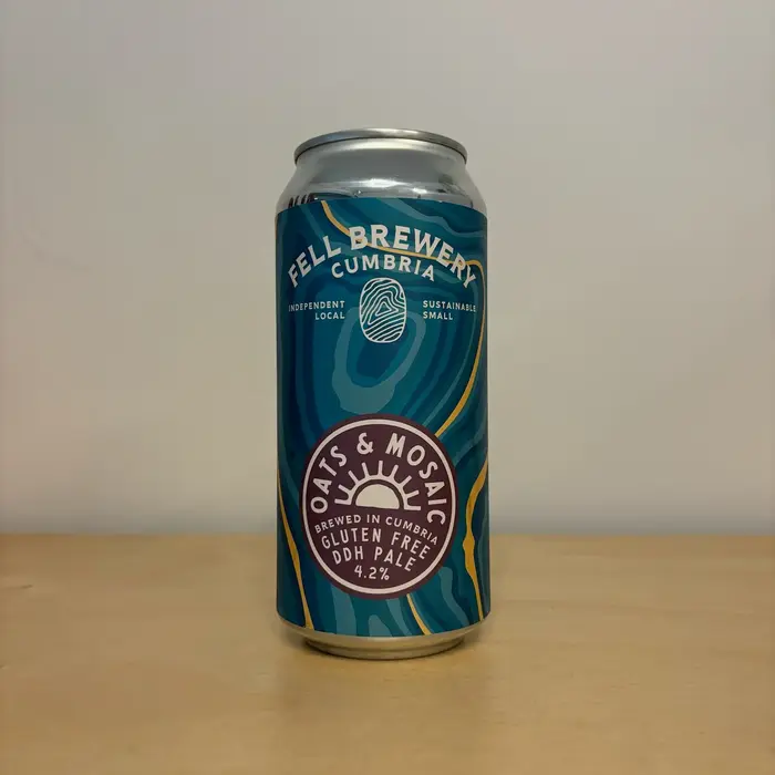 Fell Brewery Fell Brewery - Oat and Mozaic - GF DDH Pale - 4.2% - 440ml