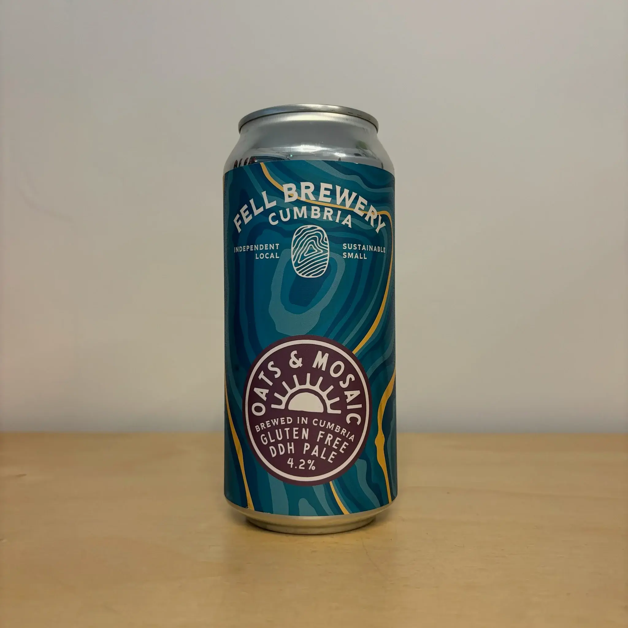 Fell Brewery Fell Brewery - Oat and Mozaic - GF DDH Pale - 4.2% - 440ml