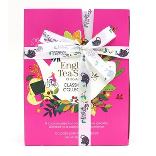 English Tea Shop Pink Classic Tea Prism - Organic Christmas Tea - English Tea Shop - 24g