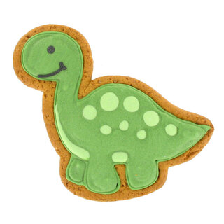 The Original Baker Green Dinosaur  Shortbread - The Original Baker -  40g