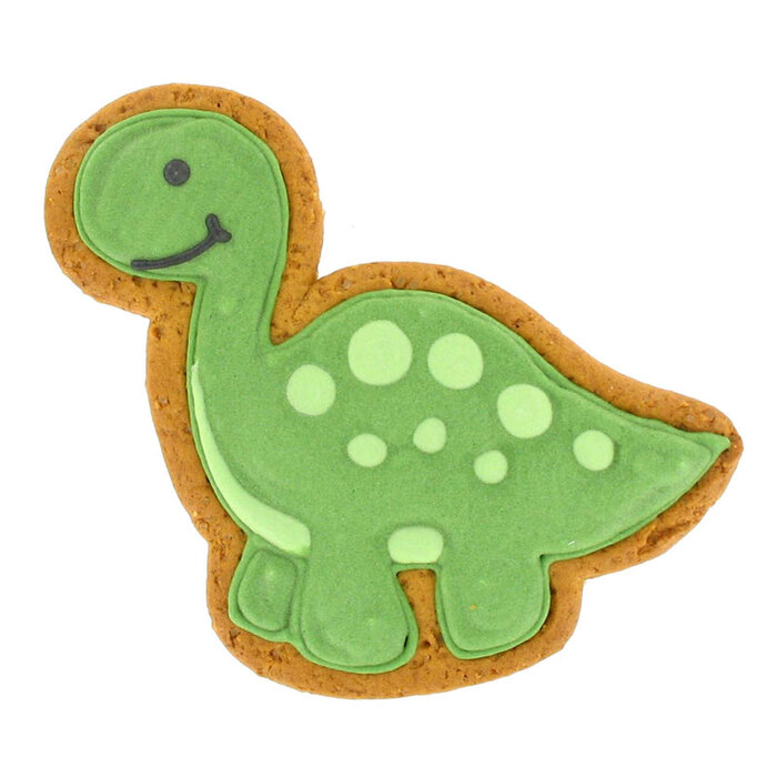 The Original Baker Green Dinosaur  Vanilla Biscuit - The Original Baker -  40g