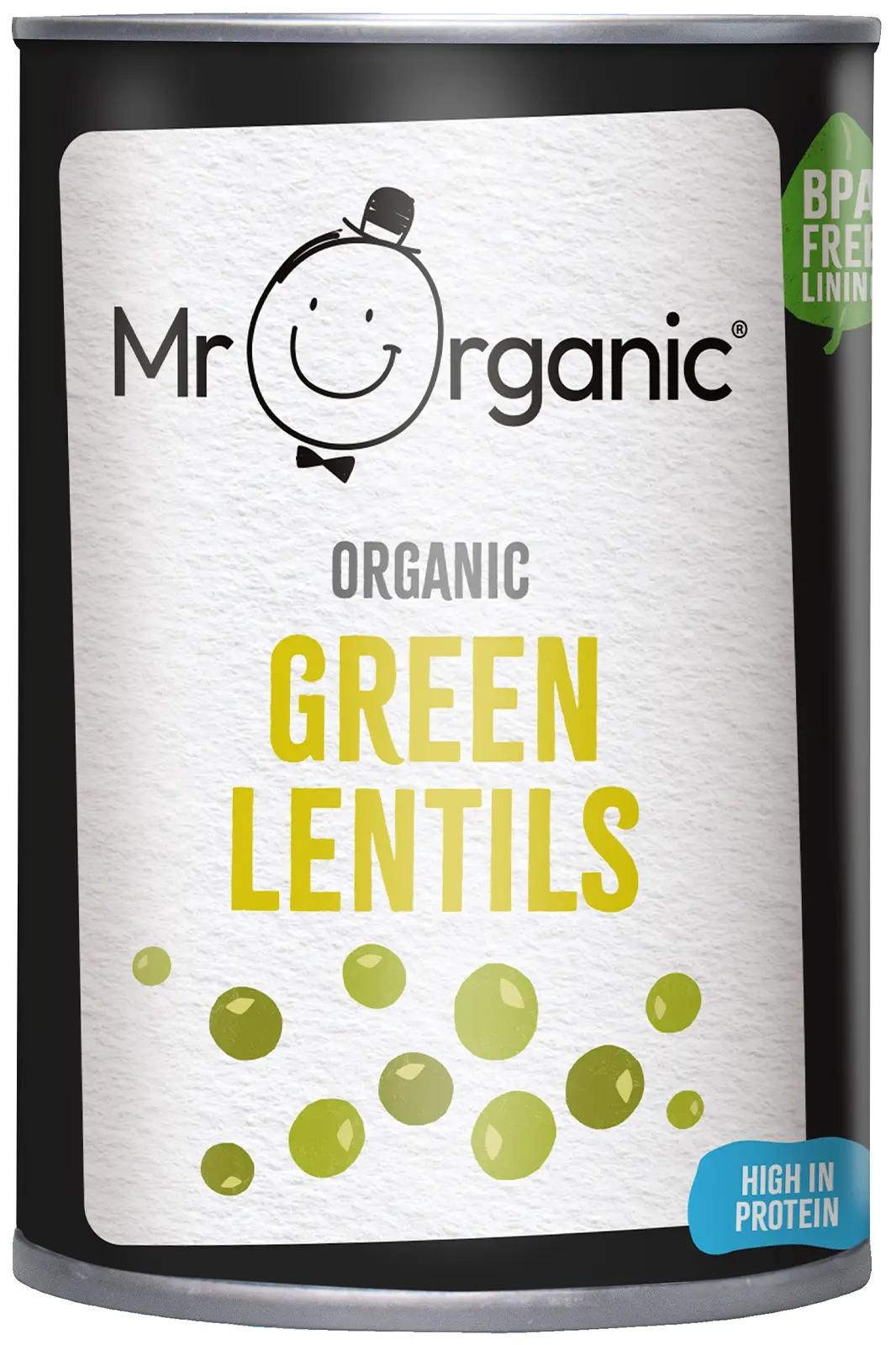 Mr Organic Green Lentils - Mr Organic - 400g