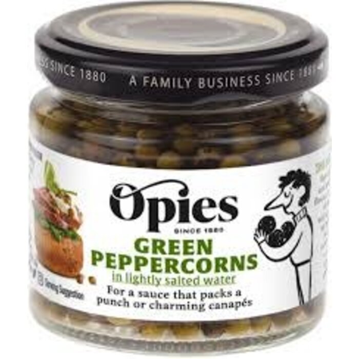 Opies Green Peppercorns in Brine - Opies 115g
