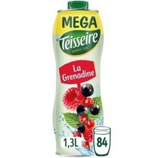 Grenadine Cordial - Teisseire - 1.3L