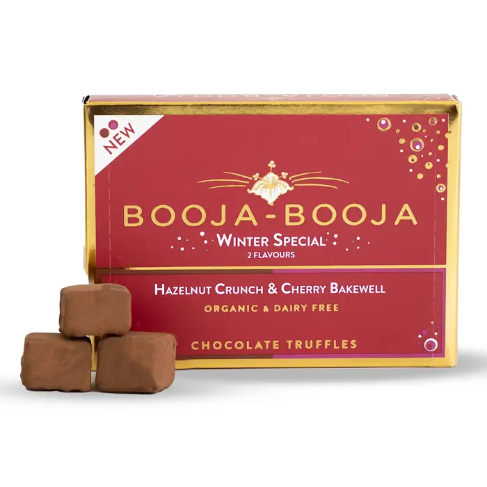 Booja-Booja Hazelnut Crunch & Cherry Bakewell Truffles - Booja Booja - 92g