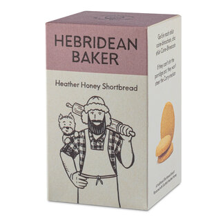 Hebridean Baker Heather Honey Shortbread - Hebridean Baker - 150g