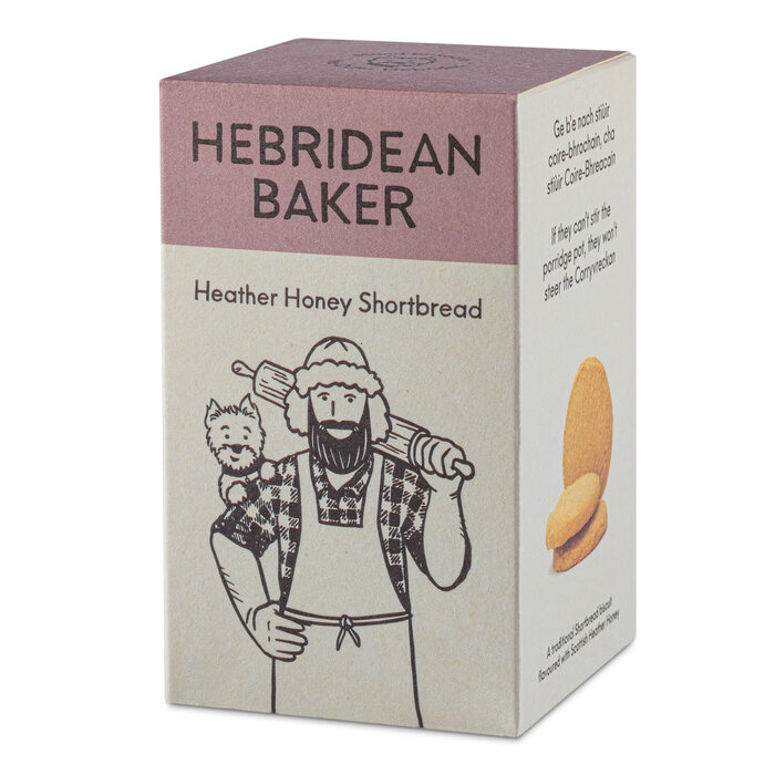Hebridean Baker Heather Honey Shortbread - Hebridean Baker - 150g
