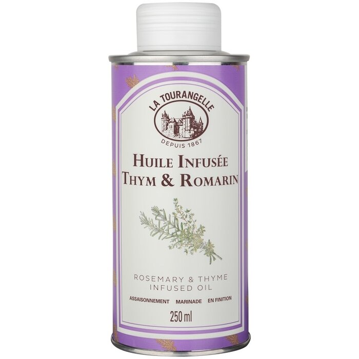 La Tourangelle Huile Infusée Thym & Romarin - La Tourangelle - 250g