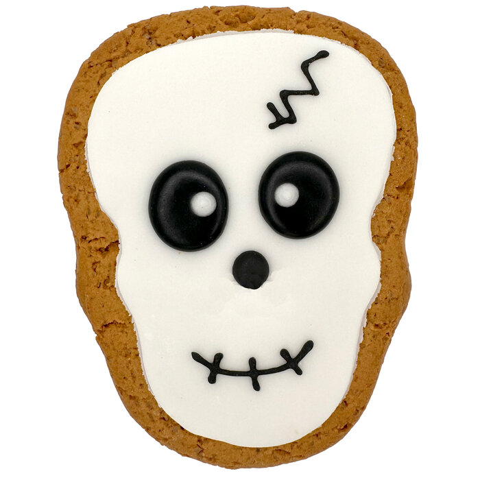 Original Biscuit Bakers Iced Gingerbread Skull - Original Biscuit Bakers - 70g